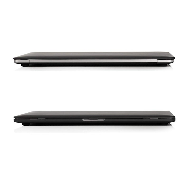 RUBAN Case Compatible with MacBook Pro 15 inch 2019 2018 2017 2016 Release A1990/A1707 with Touch Bar, Plastic Hard Shell Cover, Black - Image 4